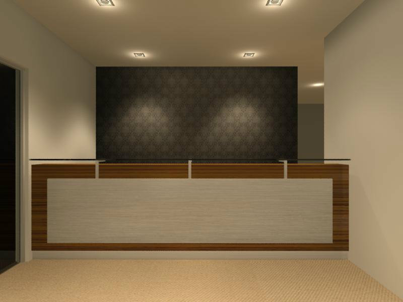 Reception Counter Design Johor Bahru (JB) | Commercial Design & Renovation Johor Bahru (JB)